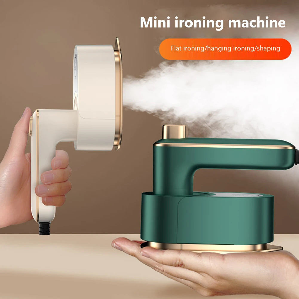 Mini fer à vapeur professionnel portable pour vêtements secs et humides, machine à repasser électrique pour la maison et les voyages