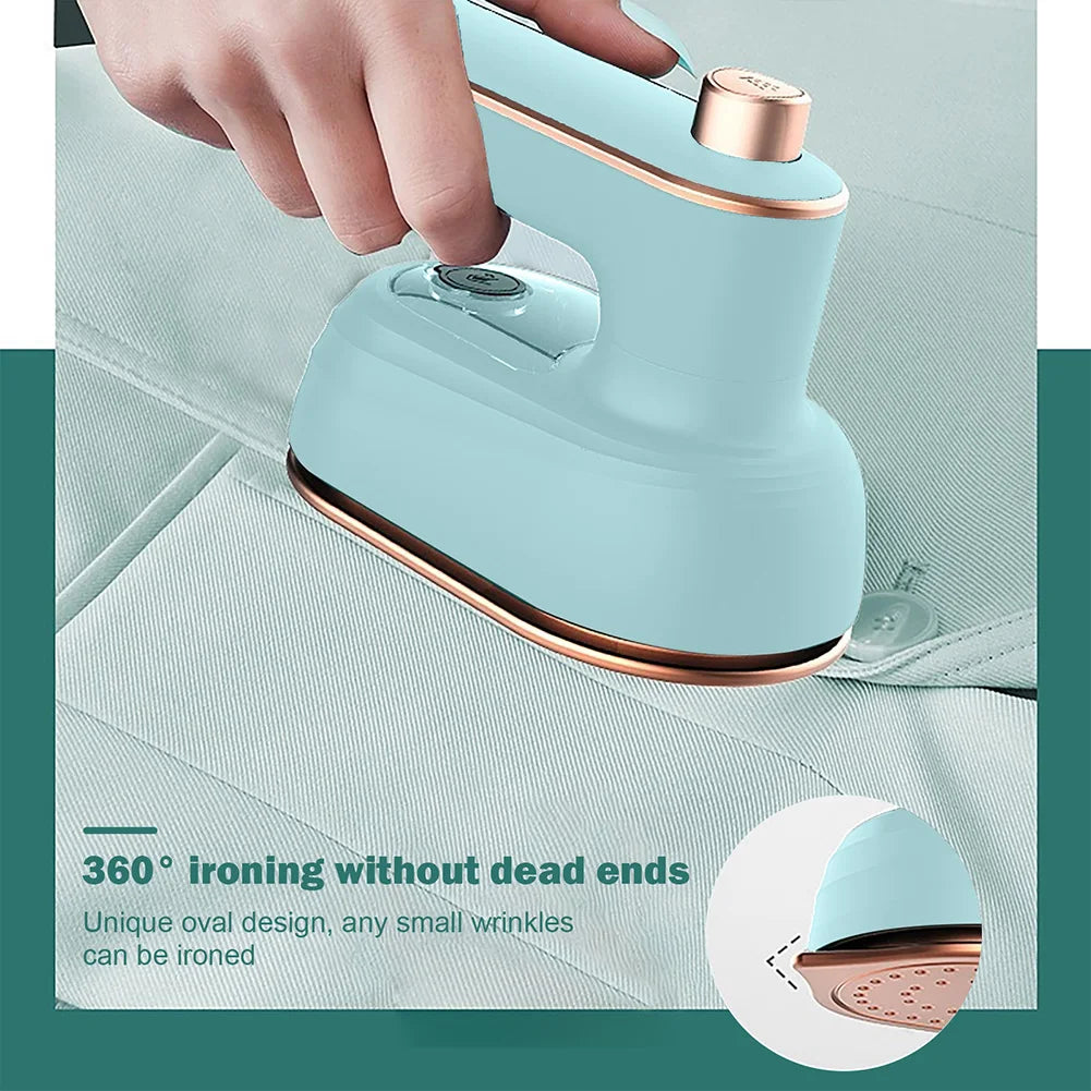 Mini fer à vapeur professionnel portable pour vêtements secs et humides, machine à repasser électrique pour la maison et les voyages