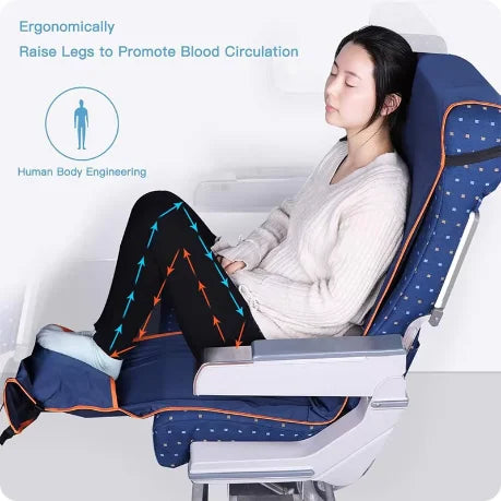 Repose-pieds hamac de voyage pour adultes et bébés, lit de couchage en avion, train, bus, voiture, hamacs de voyage, repose-pieds et jambes